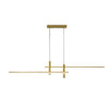 Minimalist Lines Led Modern Chandelier Ha098558