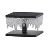 Waterproof Square Creative Led Black Modern Solar Fence Post Lights