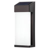 Rectangular Led Outdoor Solar Sconce Light