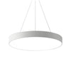 Round Pendant Led Office Lighting Modern Suspended Luminaires For Workspace