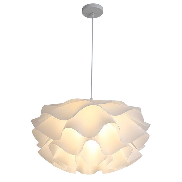 Flower Shaped Led White Pendant Light Li001928