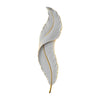 Creative Feather Wall Light Led White Luxury Modern Wall Sconce Lamp Lighting
