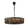 Round Metal Crystal Chandelier Ha084687