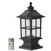 Waterproof Dimming Led Solar Post Caps Light With Remote Control
