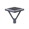 Black Led Solar Lamp Post And Pole Street Lights