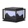 Square Mountain Scenery Solar Post Caps Lights Li002154