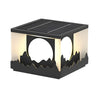 Mountain Scenery Design Solar Fence Post Lights Li002119