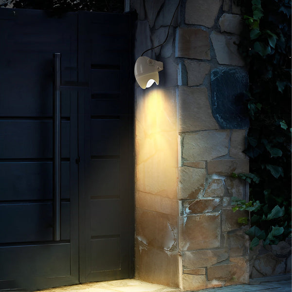 Eggshell Gradient Outdoor Spotlights Ha085452