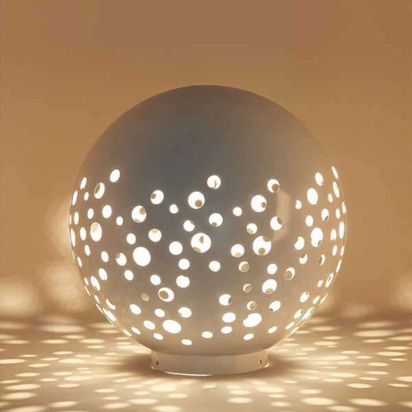 Waterproof Hollow White Outdoor Lantern Ha090540