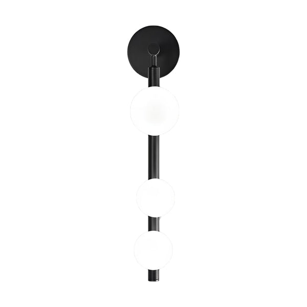3 Glass Balls Wall Light Fixture Ha091134