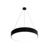 Round Pendant Led Office Lighting Modern Suspended Luminaires For Workspace