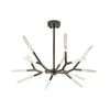 Unique Acrylic Branches Led Minimalist Lines Postmodern Chandelier Lamp