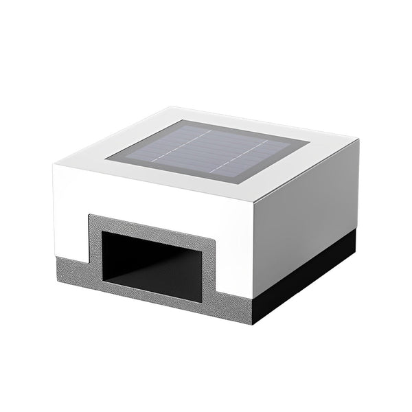 Square Solar Post Caps Light Ha091711