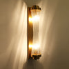 Adjustable Warm White Light Led Crystal Golden Nordic Wall Lamp Wall Sconce Lighting