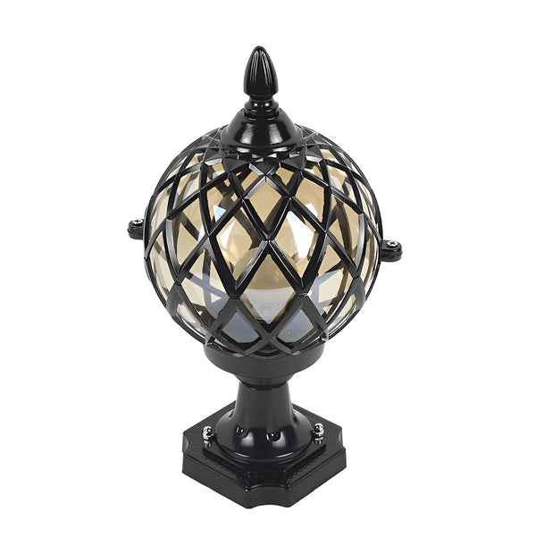 Round Ball Outdoor Fence Post Light Ha080211
