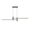 Minimalist Lines Led Modern Chandelier Ha098558