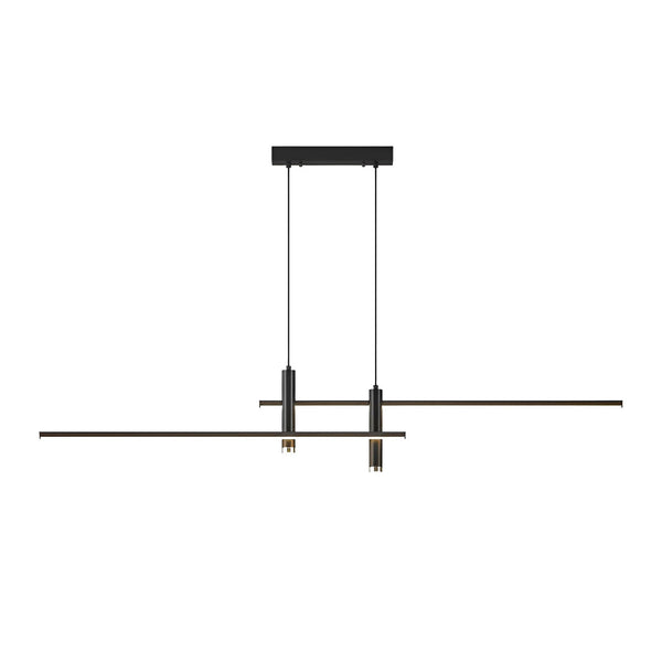 Minimalist Lines Led Modern Chandelier Ha098558
