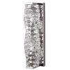 Creative Crystal Three Color Light Led Modern Wall Sconce Lighting Wall Lamp
