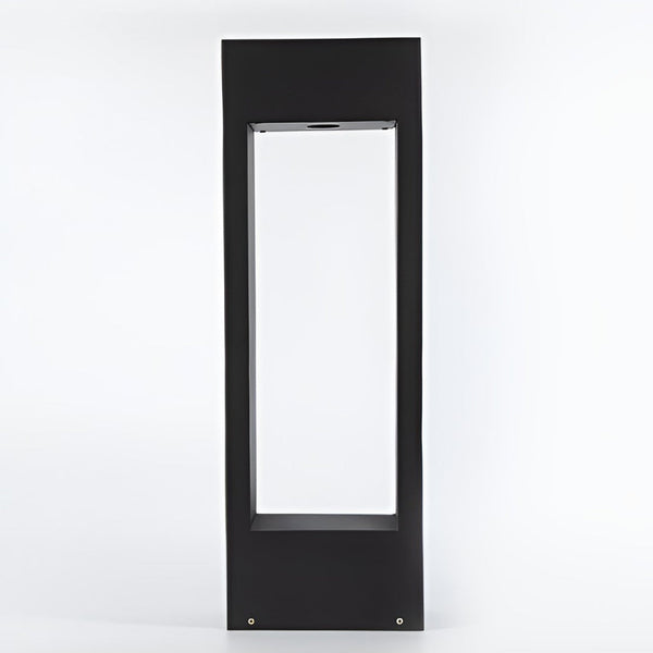 Hollow Square Waterproof Led Black Outdoor Lawn Light