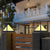 Square Modern Solar Pillar Light Ha091137