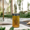 7 3 Inch H Metal Cutout Solar Portable Hanging Lantern