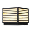 Square Ip65 Waterproof Led Solar Modern Outdoor Deck Post Lights Pillar Light