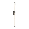 Acrylic Tube Tall Linear Wall Semi Flush Mount Sconce