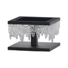Waterproof Square Creative Led Black Modern Solar Fence Post Lights