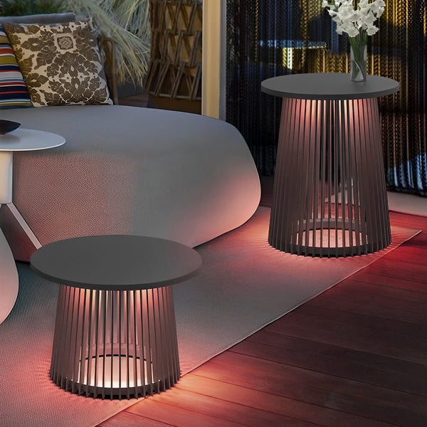 Round Solar Outdoor Lantern Ha088201