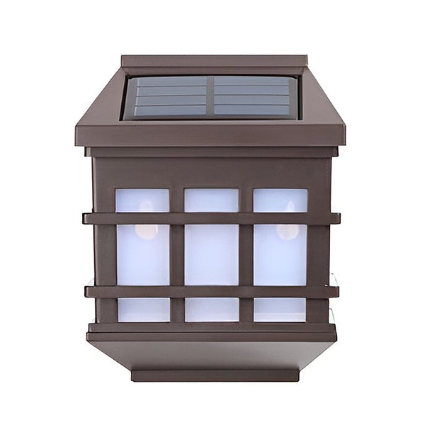 Solar Led Light Controlled Motion Sensor Modern Outdoor Wall Lamp