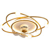 Stepless Dimming Led Nordic Ceiling Fan Light