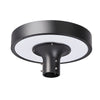 Round Waterproof Smart Remote Control Led Solar Lamp Post Top Lights