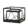 Square Mountain Scenery Solar Post Lights Li002089