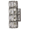 Cylindrical Crystal Three Step Dimming Light Led Modern Wall Sconces Lighting