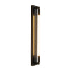 19 68 Acrylic Tube 1 Light Led Wall Lights Indoor Black Gold Chrome Base