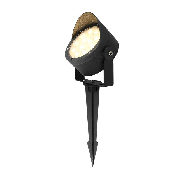 Adjustable Black Modern Outdoor Spotlight Ha077212