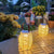 Rattan Lantern Solar Outdoor Light Li002127