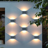 Modern Minimalist Waterproof Led Wall Light For Outdoor Villa Courtyard Garden