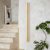 Strip Yellow Japanese Style Wall Lamp Ha098902