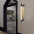 Industrial Black Stainless Steel Long Metallic Tube Wall Light 19 68 In H