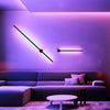 Wireless Remote Control Rgb Long Strip Led Wall Lamp