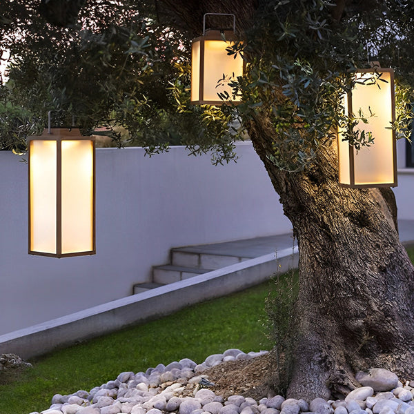 Square Lantern Solar Lawn Lights Li002211