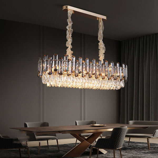 Multi Layer Crystal Modern Chandelier Ha084778