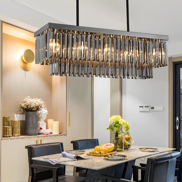 Rectangular Modern Chandelier Ha085002