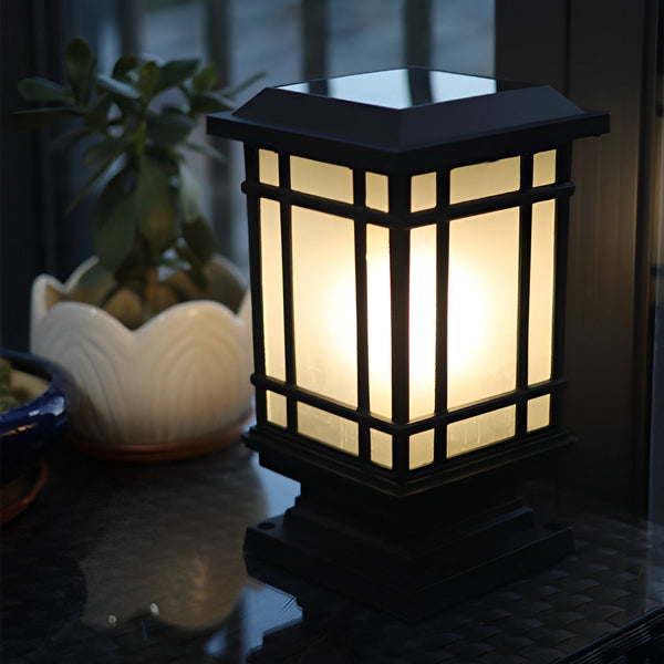Outdoor Solar Fence Post Light Ha092775