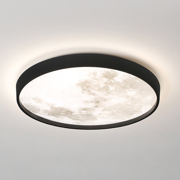 Creative Moon Modern Flush Mount Lighting Li002176
