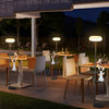 Remote Control Led Outdoor Rod Floor Accent Lamp