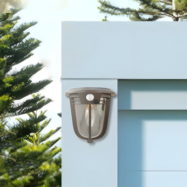 2 Pack Motion Sensor Solar Wall Light