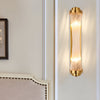 Adjustable Warm White Light Led Crystal Golden Nordic Wall Lamp Wall Sconce Lighting