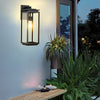 Rectangular Black Outdoor Wall Lamp Li002101